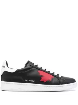 Dsquared2 кеды Boxer, черный