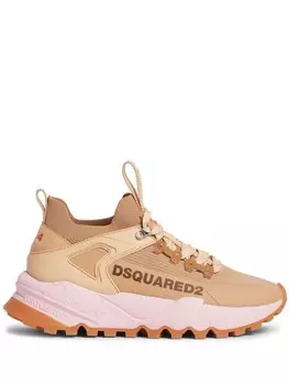 DSQUARED2 кеды на шнуровке, серый