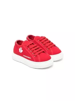 Dsquared2 кеды с логотипом, красный