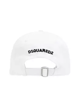 Dsquared2 кепка с логотипом DSQUARED2, белый