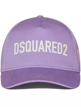 Dsquared2 кепка с логотипом, фиолетовый