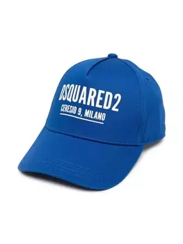 Dsquared2 кепка с логотипом, синий