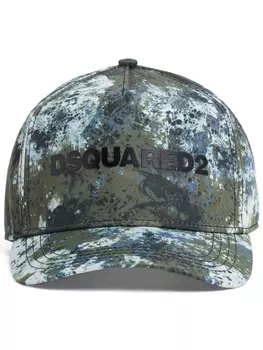 DSQUARED2 кепка с логотипом, зеленый