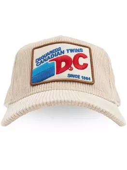 Dsquared2 кепка с нашивкой-логотипом DSQUARED2, нейтральный цвет