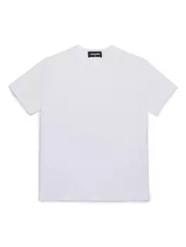 DSQUARED2 KIDS базовая футболка, белый