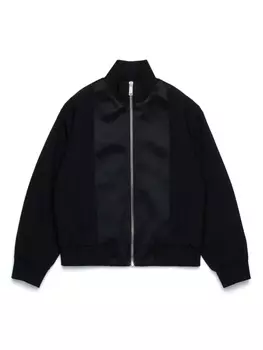 DSQUARED2 KIDS бомбер со вставками, черный