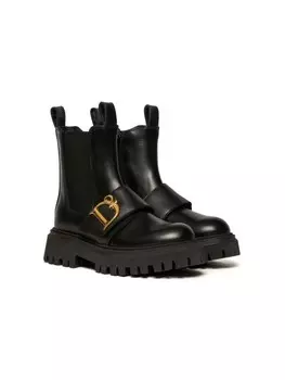 Dsquared2 Kids ботинки с гравировкой логотипа DSQUARED2 KIDS, черный