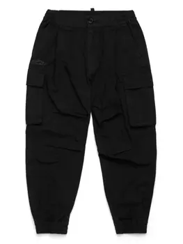 DSQUARED2 KIDS брюки карго, черный