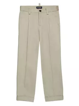 DSQUARED2 KIDS брюки строгого кроя, нейтральный