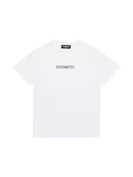 DSQUARED2 KIDS футболка Icon с логотипом, белый