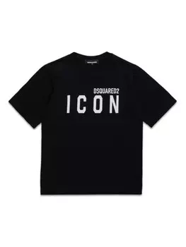 Dsquared2 Kids футболка с иконкой DSQUARED2 KIDS, черный
