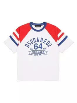 DSQUARED2 KIDS футболка с логотипом, белый