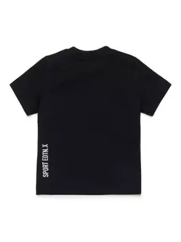 DSQUARED2 KIDS футболка с логотипом, черный