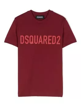 Dsquared2 Kids футболка с логотипом DSQUARED2 KIDS, красный