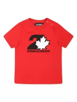 Dsquared2 Kids футболка с логотипом DSQUARED2 KIDS, красный