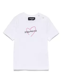 Dsquared2 Kids футболка с логотипом DSQUARED2 KIDS, белый