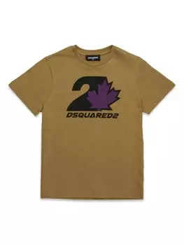 Dsquared2 Kids футболка с логотипом DSQUARED2 KIDS, зеленый