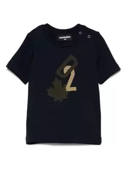 Dsquared2 Kids футболка с логотипом DSQUARED2 KIDS, синий