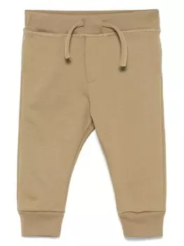 DSQUARED2 KIDS хлопковые спортивные брюки, коричневый