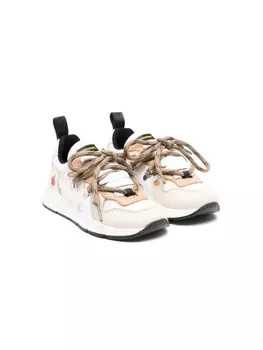 Dsquared2 Kids кроссовки DSQUARED2 KIDS с цветными блоками, нейтральный цвет