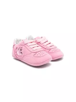 Dsquared2 Kids кроссовки DSQUARED2 KIDS с кленовым листом, розовый