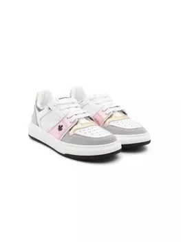 Dsquared2 Kids кроссовки DSQUARED2 KIDS с металлическими деталями, белый