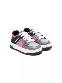 Dsquared2 Kids кроссовки DSQUARED2 KIDS со вставками, серый