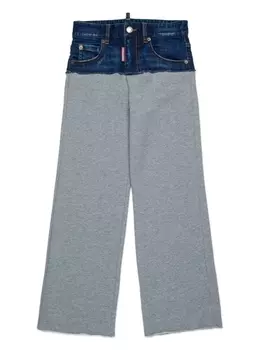 DSQUARED2 KIDS многослойные брюки, синий