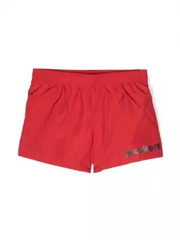 Dsquared2 Kids плавки-шорты с логотипом, красный