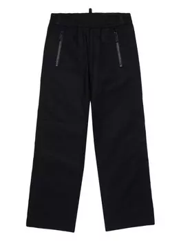 DSQUARED2 KIDS прямые брюки, черный