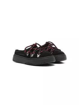 DSQUARED2 KIDS сандалии с завязками, черный