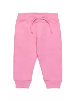 DSQUARED2 KIDS спортивные брюки с логотипом, розовый