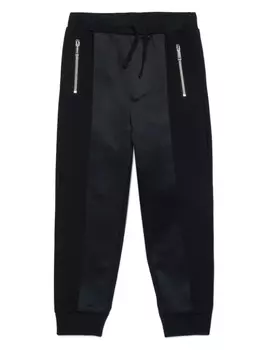 DSQUARED2 KIDS спортивные брюки со вставками, черный
