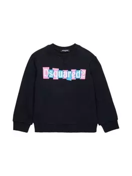 Dsquared2 Kids толстовка с логотипом DSQUARED2 KIDS, черный