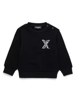 Dsquared2 Kids толстовка с логотипом DSQUARED2 KIDS x EDTN, черный