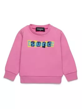 Dsquared2 Kids толстовка с логотипом DSQUARED2 KIDS, розовый