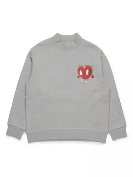 DSQUARED2 KIDS толстовка с принтом, серый