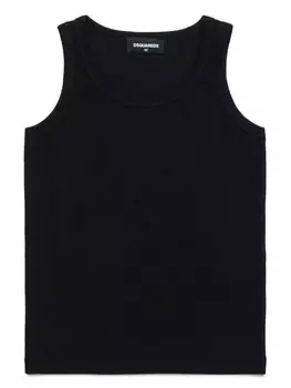 DSQUARED2 KIDS топ без рукавов, черный
