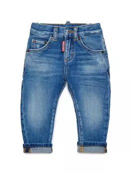 DSQUARED2 KIDS зауженные джинсы, синий