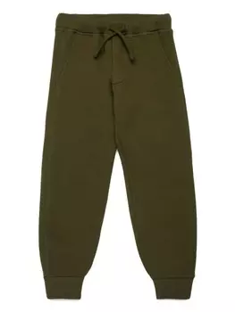 DSQUARED2 KIDS зауженные спортивные брюки, зеленый