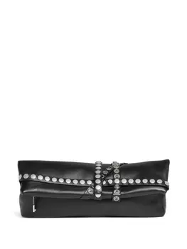 DSQUARED2 клатч на молнии, черный