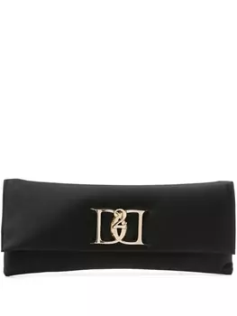 DSQUARED2 клатч с логотипом, черный