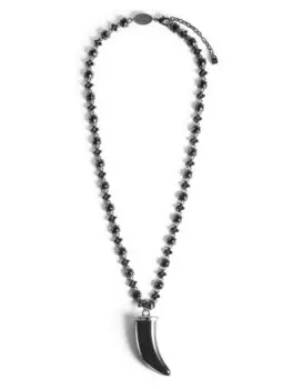 DSQUARED2 колье с бусинами, черный