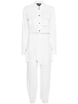 Dsquared2 комбинезон карго с логотипом, белый