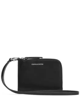 DSQUARED2 кошелек для монет с логотипом, черный