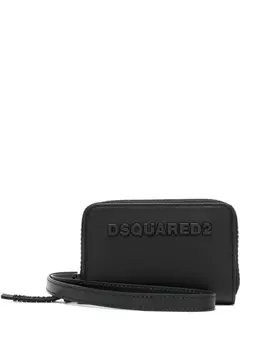 Dsquared2 кошелек с логотипом, черный
