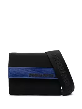 Dsquared2 кошелек с логотипом, черный
