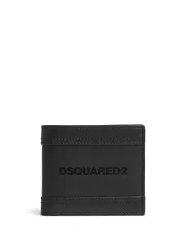 DSQUARED2 кошелек с логотипом, черный