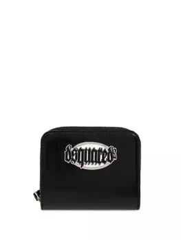 Dsquared2 кошелек с логотипом DSQUARED2, черный