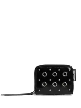 Dsquared2 кошелек с люверсами, черный